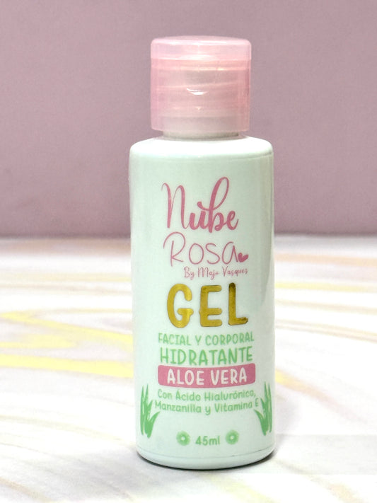 MINI Hidratante en gel de Aloe Vera Nube Rosa