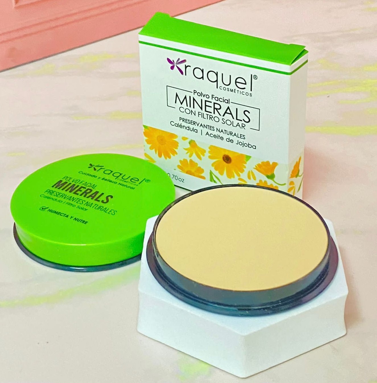 Polvo compacto mineral Raquel