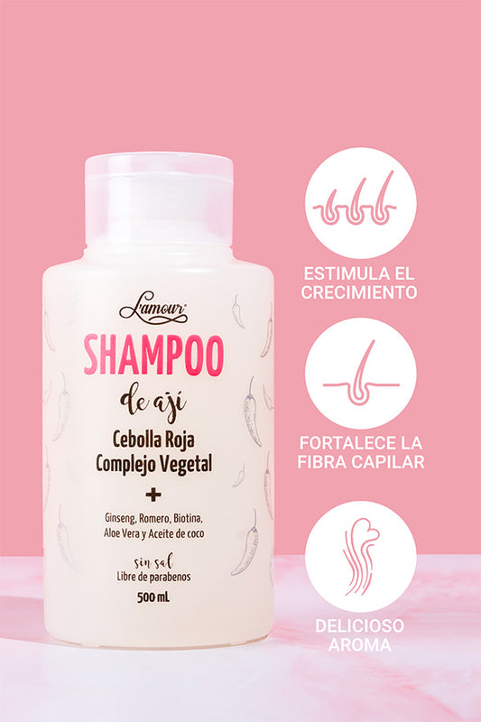 Shampoo de Ají 500 ml Lamour