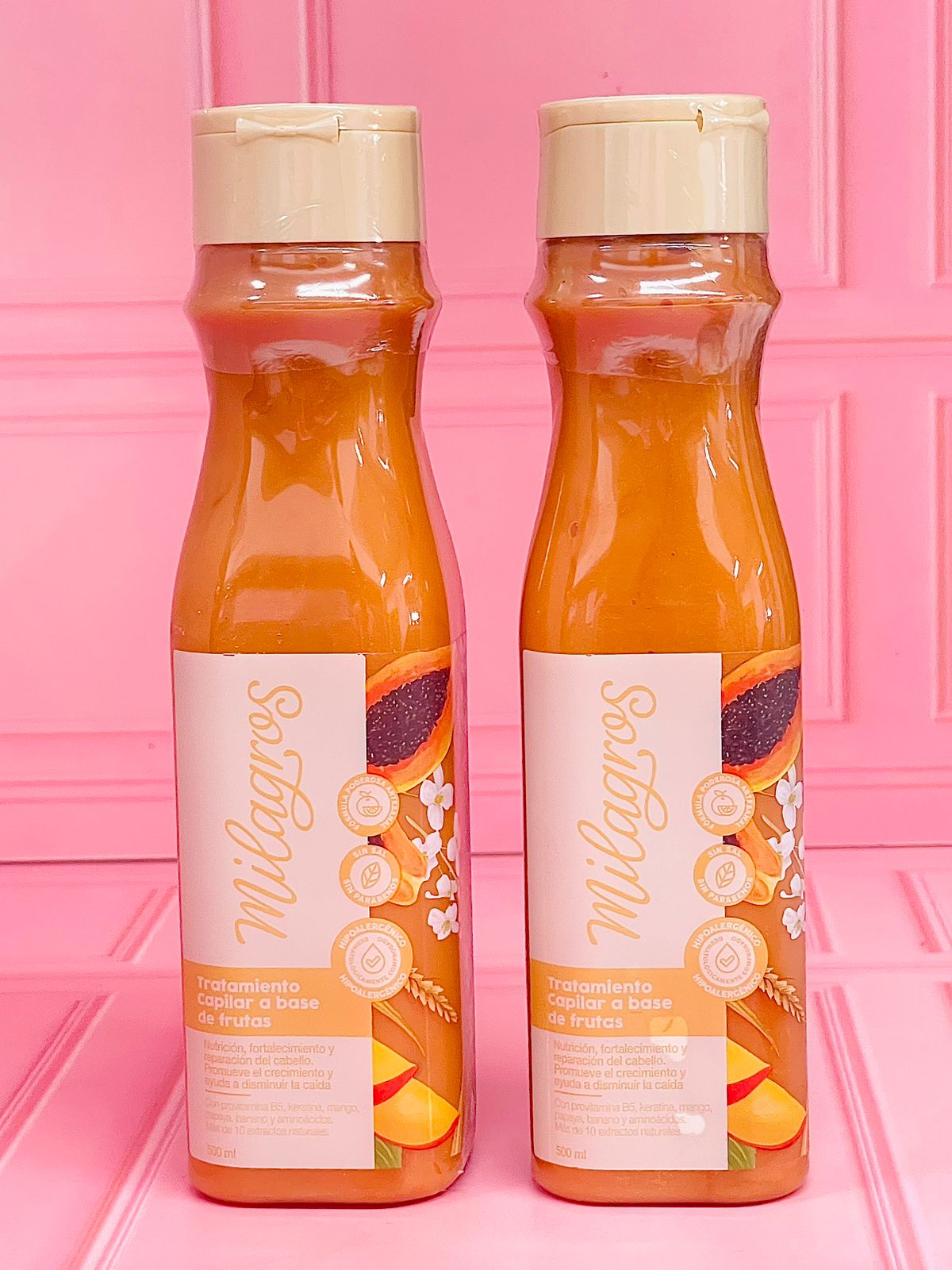 Tratamiento capilar de frutas Milagros