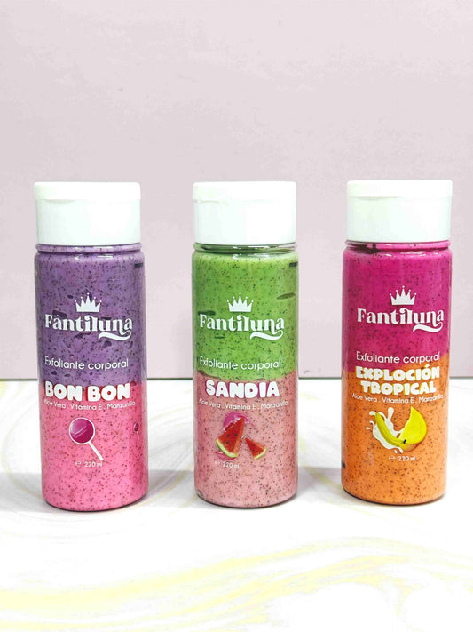 Exfoliante doble color Fantiluna