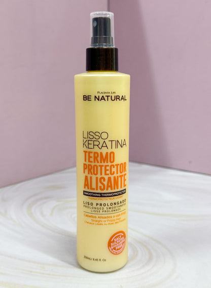 Termoprotector alisante Lisso keratina Be natural