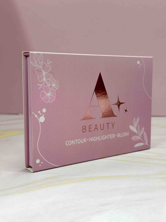Paleta you are beautiful (contorno, rubor e iluminador) Alissha Beauty