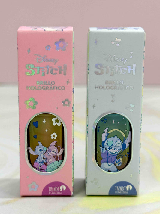 Brillo Holográfico Stitch Trendy