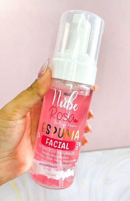 Espuma desmaquillante Nube Rosa