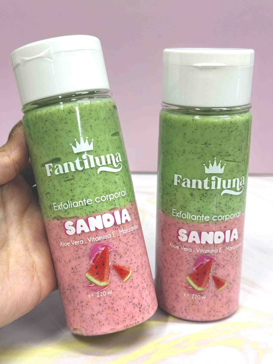Exfoliante doble color Fantiluna