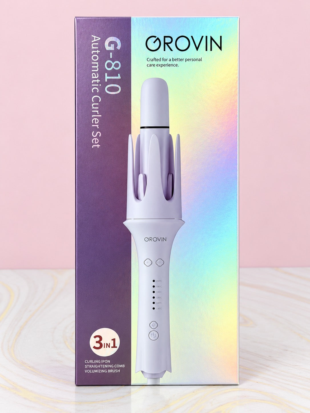 Rizadora Automática 3 en 1 OROVIN G-810