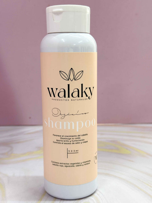 Shampoo amarillo Herbal Walaky