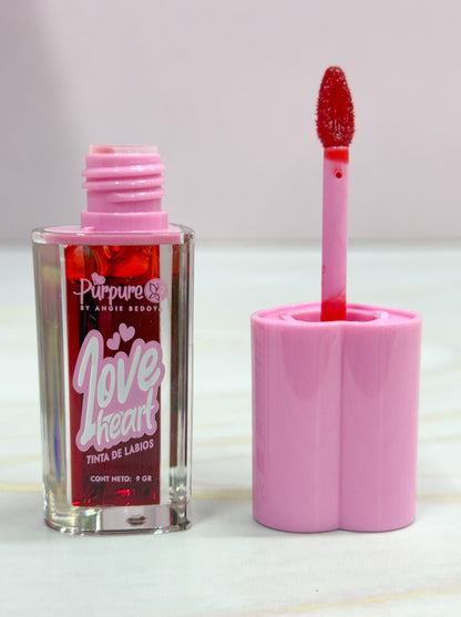 Tinta love heart Purpure