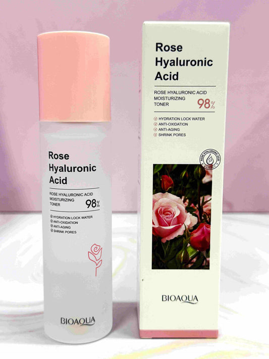 Tónico de rosas y ácido hialurónico Bioaqua