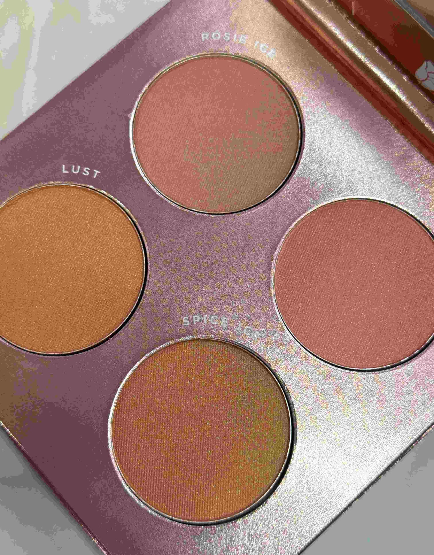 Paleta de rubores x4 Dolce Bella