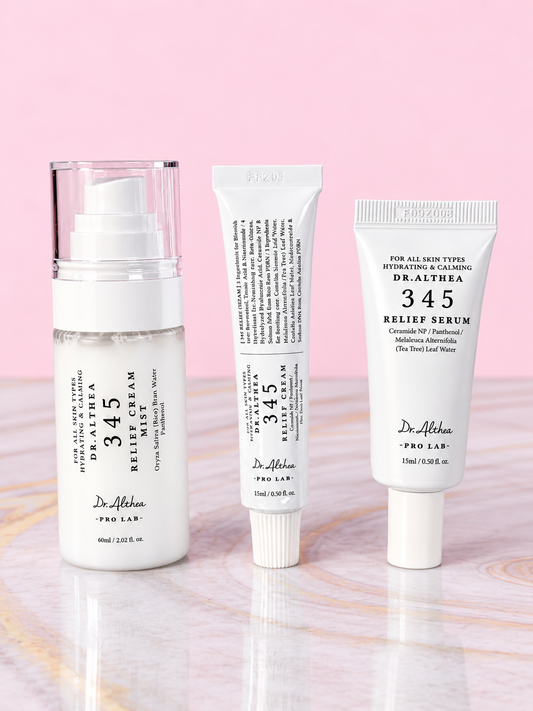 345 TRAVEL SET (Tónico MINI 60ml + Serum MINI 15ml+ Cream MINI 15ml)Dr Althea