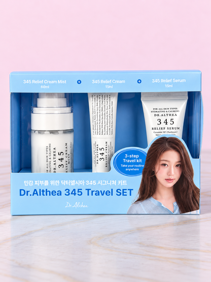 345 TRAVEL SET (Tónico MINI 60ml + Serum MINI 15ml+ Cream MINI 15ml)Dr Althea