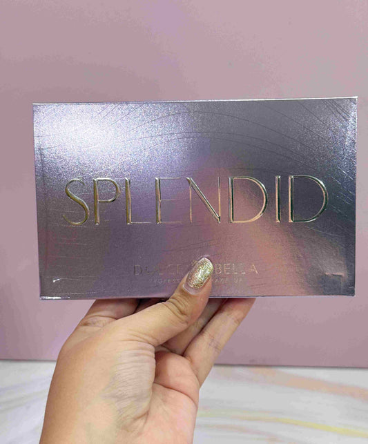 Paleta splendid de sombras, rubor e iluminador Dolce Bella