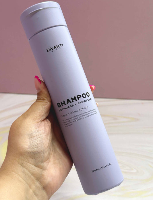 Shampoo antigrasa y anticaspa PYT