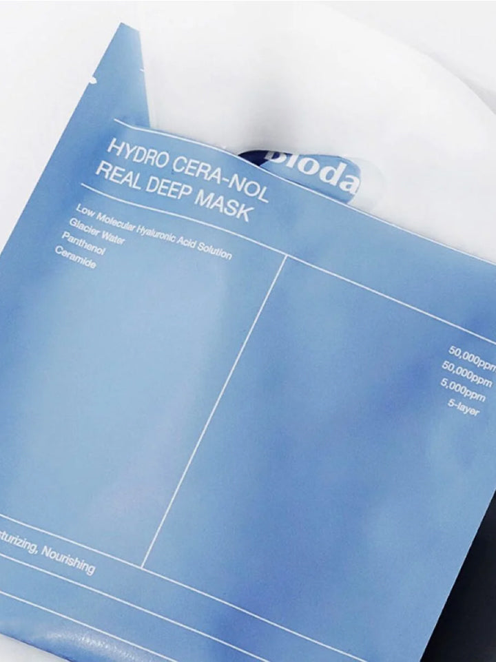 Mascarilla Hydro Cera-Nol Real Deep Mask AZUL BIODANCE