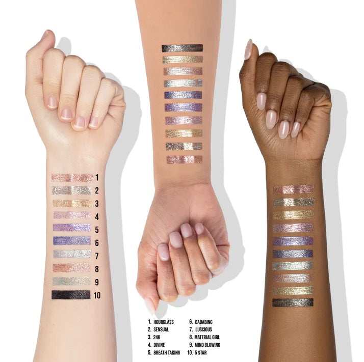 Delineador glitterally perfect Beauty Creations