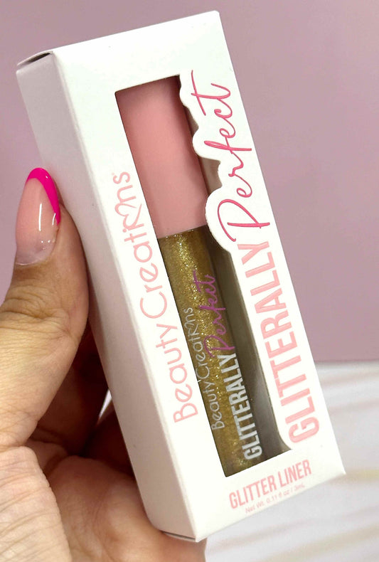 Delineador glitterally perfect Beauty Creations