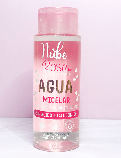 Agua Micelar GRANDE 250 ml Nube Rosa