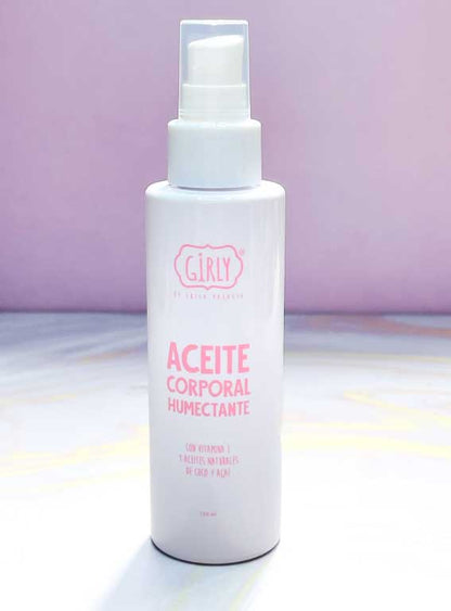 Aceite corporal humectante Girly
