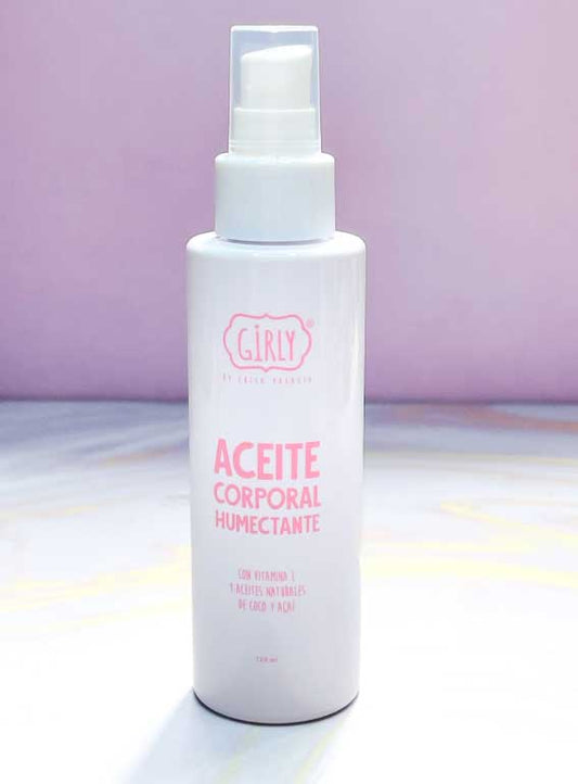 Aceite corporal humectante Girly