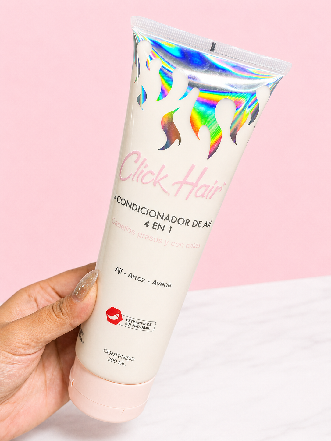 Acondicionador DE AJÍ 4 en 1 Click Hair