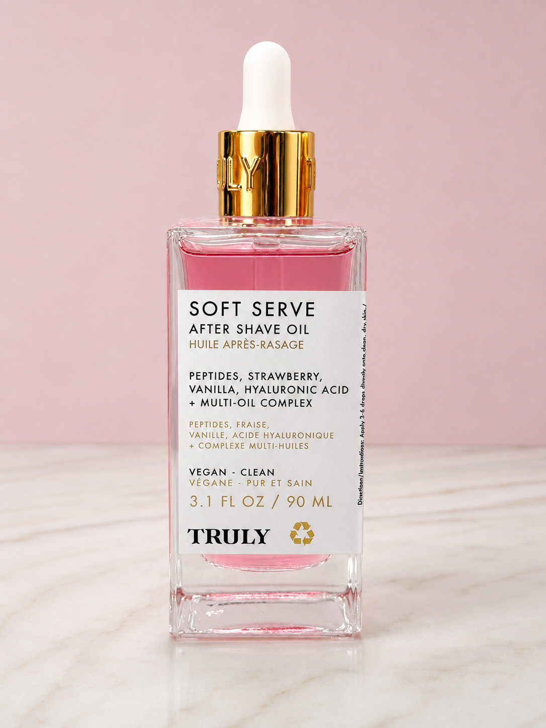 After Shave Oil Ref SOFT SERVE ROSADO Truly