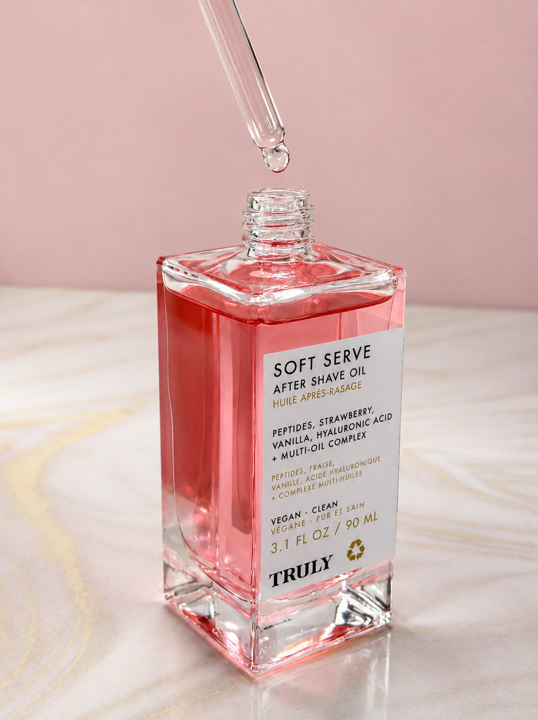 After Shave Oil Ref SOFT SERVE ROSADO Truly