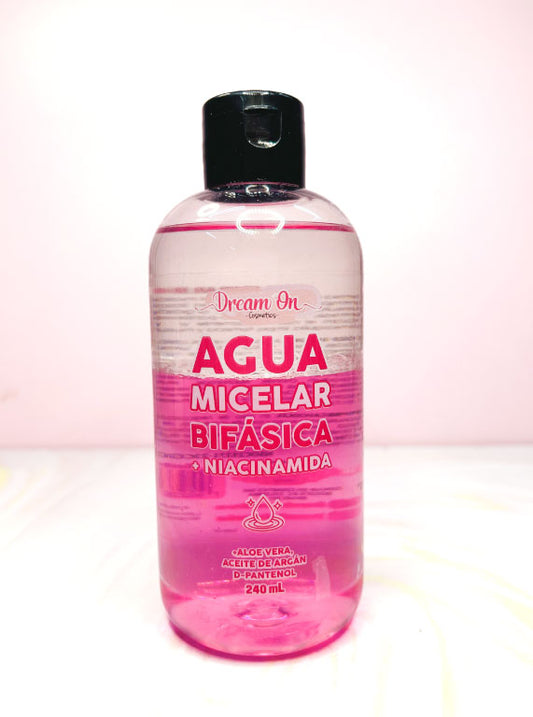 Agua bifásica con niacinamida 240 ml Dream On Cosmetics