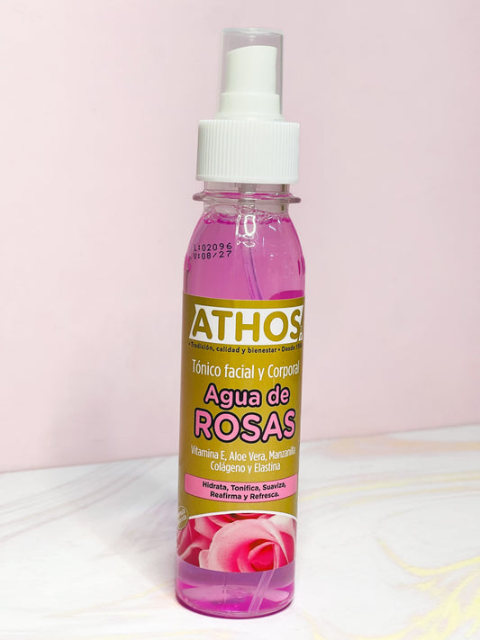 Agua de rosas Athos PEQUEÑA 120 mlx