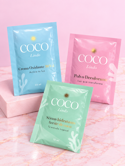 Baño de oro Coco Lindo