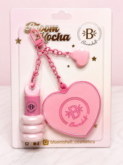 Bloom Mocha Espejo Corazón Brillo Hidratante Bloomshell