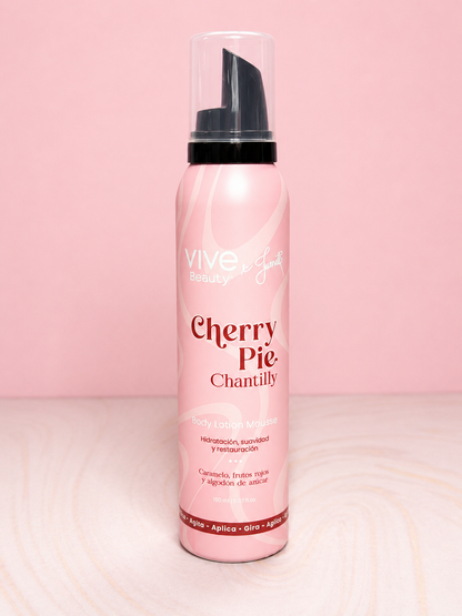 Body Lotion Mousse Chantilly Cherry Pie 150 ml Juanito x Vive Beauty