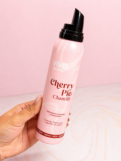 Body Lotion Mousse Chantilly Cherry Pie 150 ml Juanito x Vive Beauty