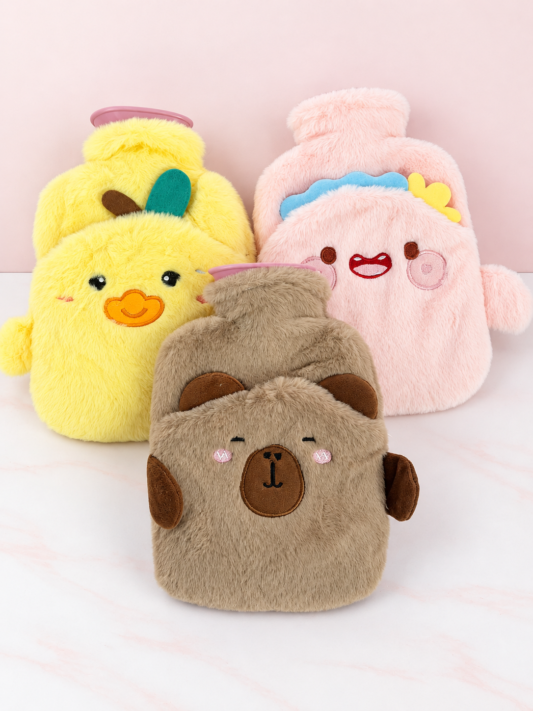 Bolsa de Cólicos Peluda GRANDE de ANIMALES CON MANITOS REF OH-26-256