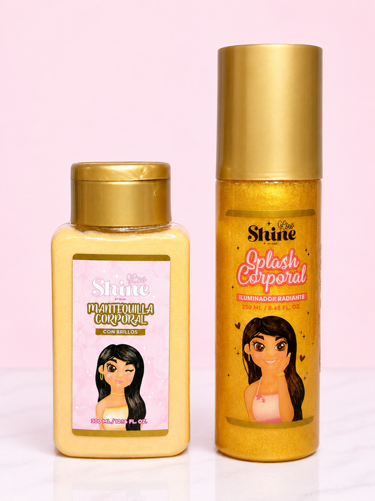 Brilli Combo GRANDE DORADO Splash + Mantequilla Glow Shine By Yaja