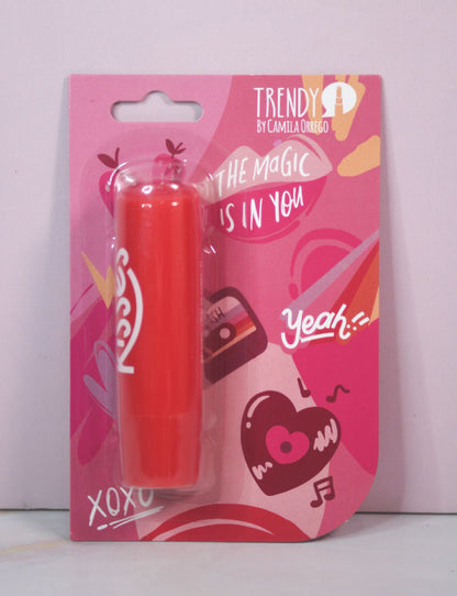 Brillo Lip Balm Kisses rojo Trendy