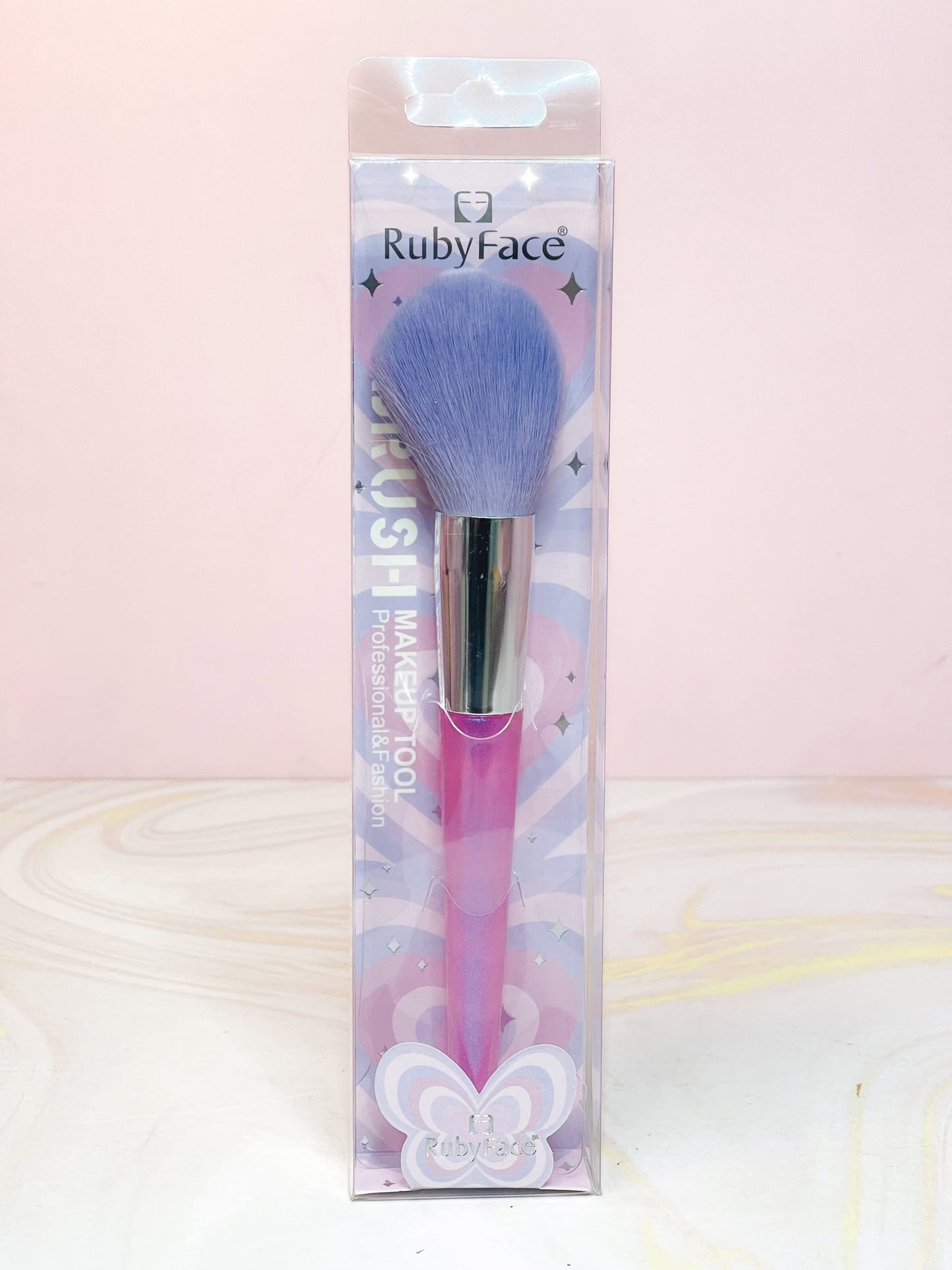 Brocha de polvo morada Ref OH25-23 Ruby Face