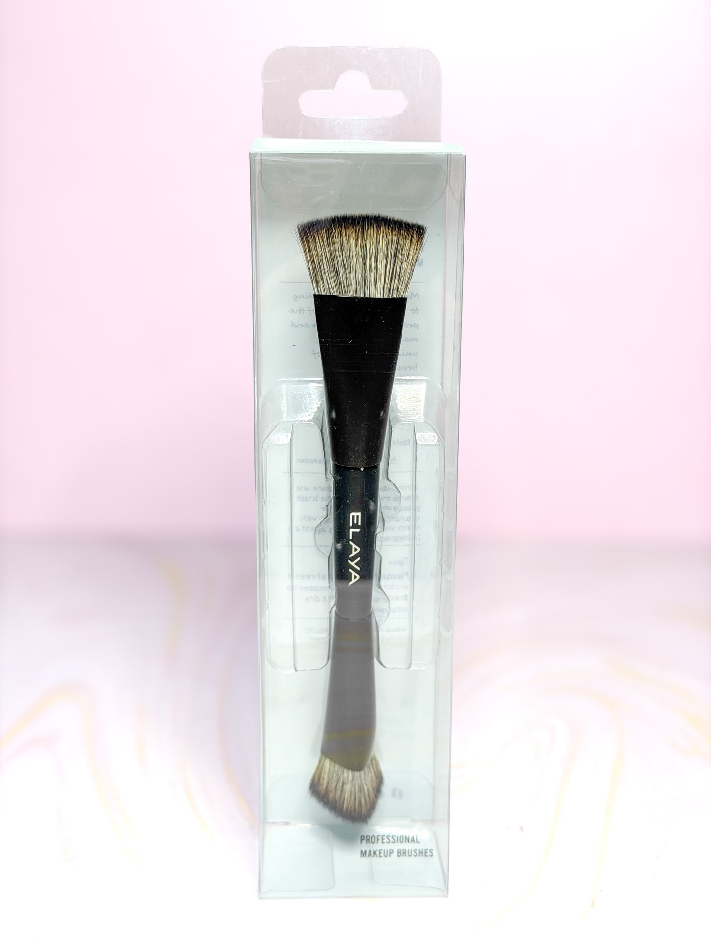 Brocha triangular doble para Base y Corrector Elaya