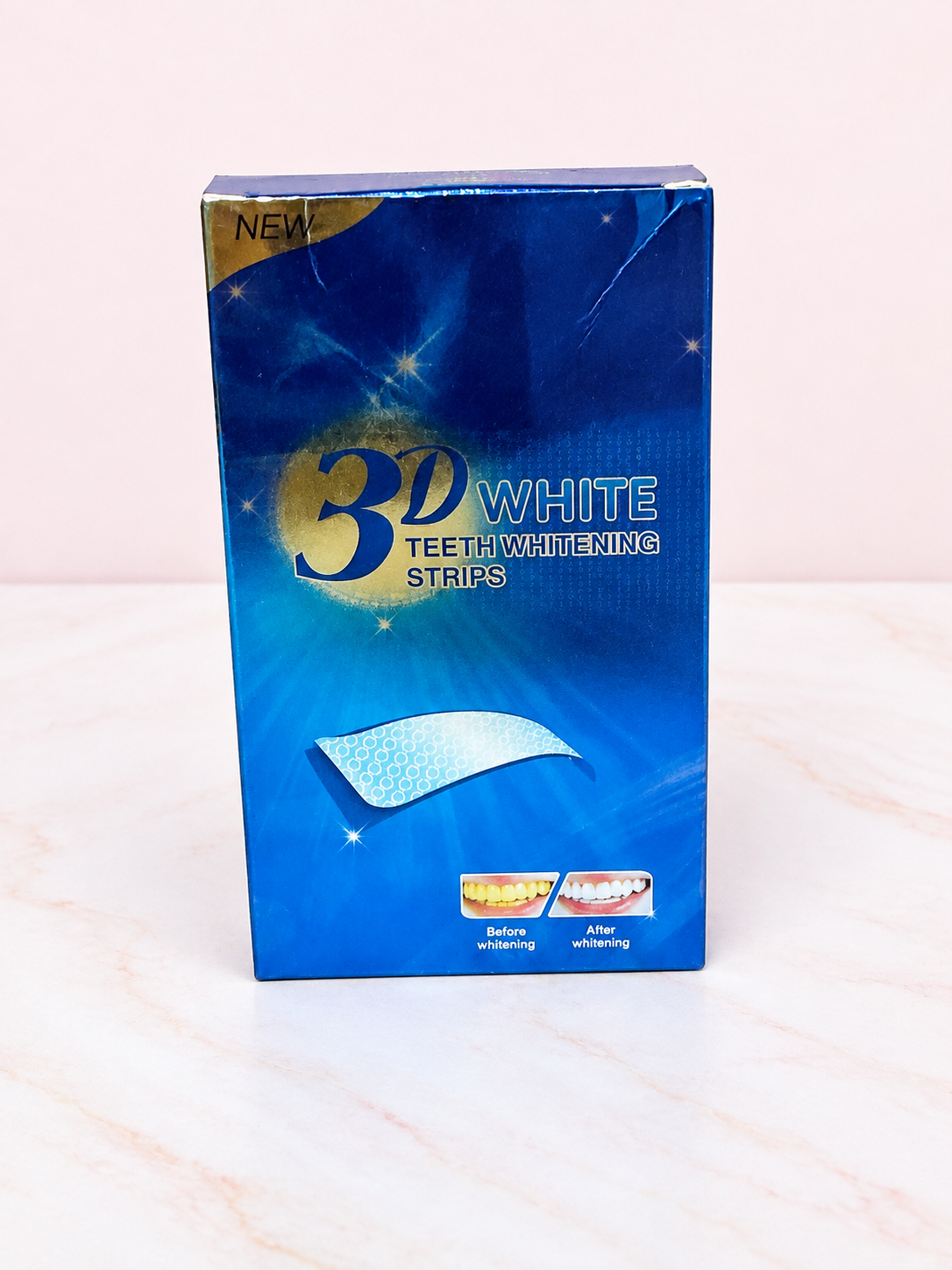 Caja X 7 Tiras Blanqueadoras de Dientes 3D White REF OH-26-186