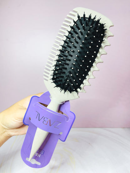 Cepillo para rizos con peinilla Zabal
