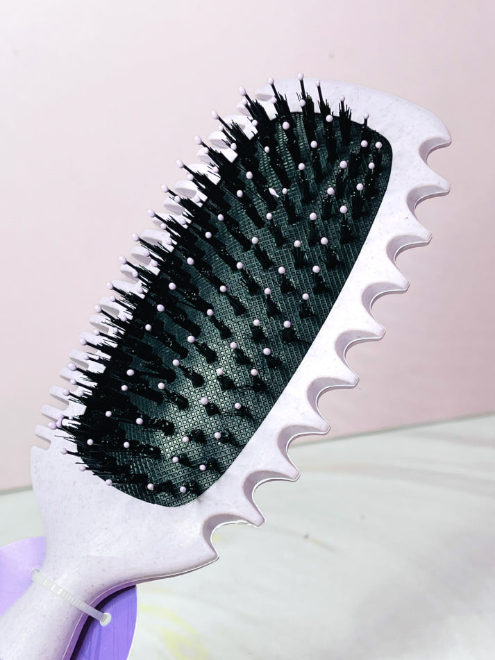 Cepillo para rizos con peinilla Zabal