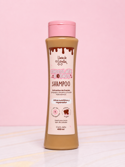 Shampoo chocolate rosado Lluvia de estrellas
