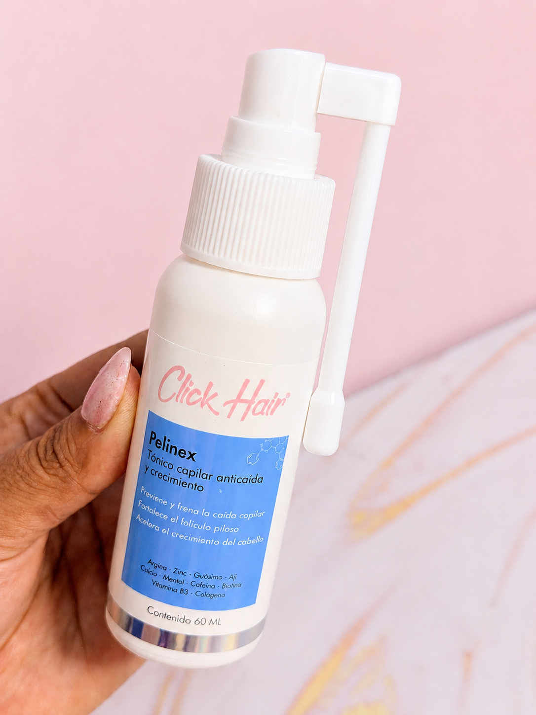 Tónico capilar anticaída Pelinex PEQUEÑO 60 ML Click