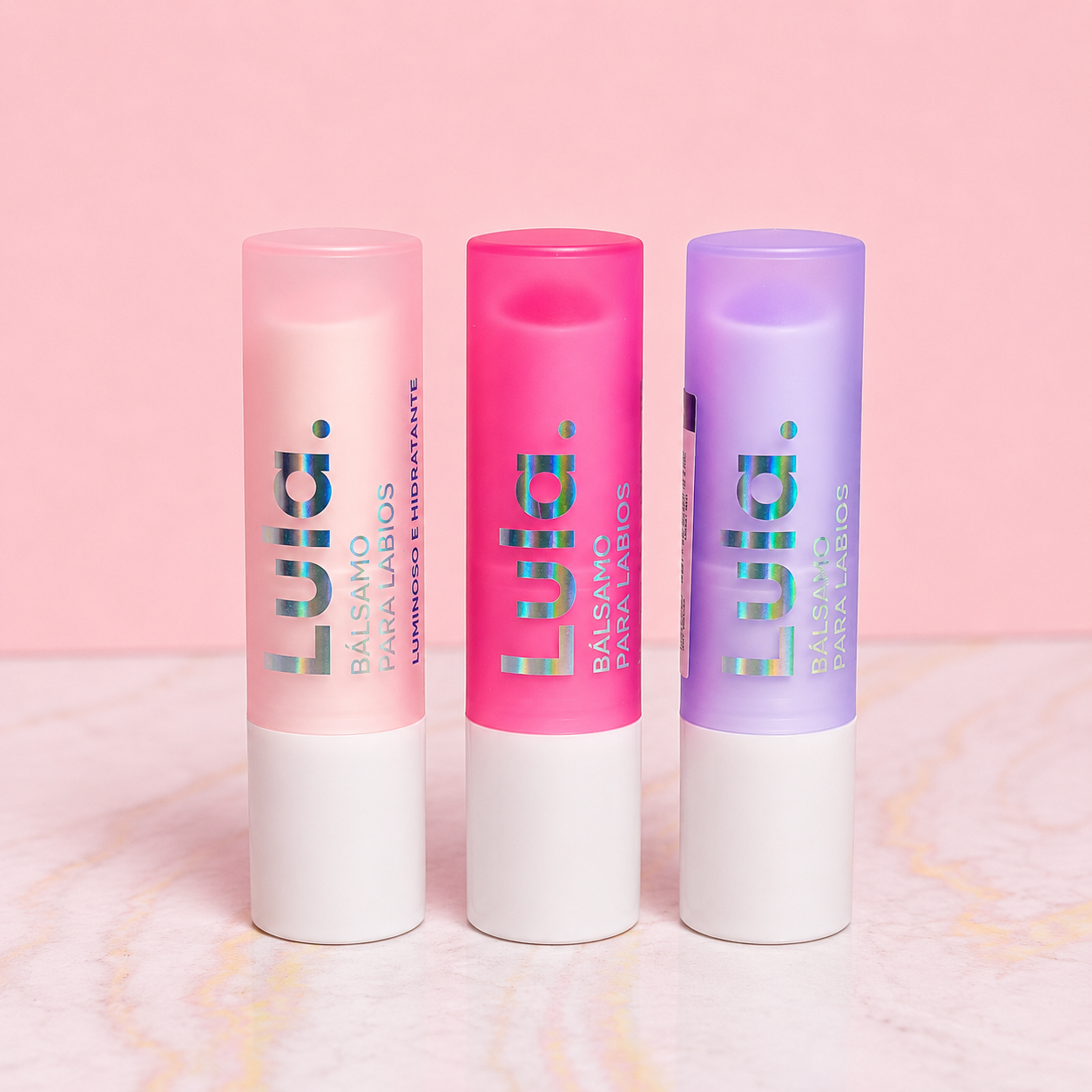 Bálsamo para labios en barra luminoso e hidratante Lula