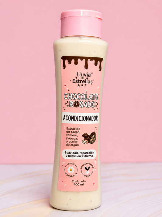 Acondicionador chocolate rosado Lluvia de estrellas