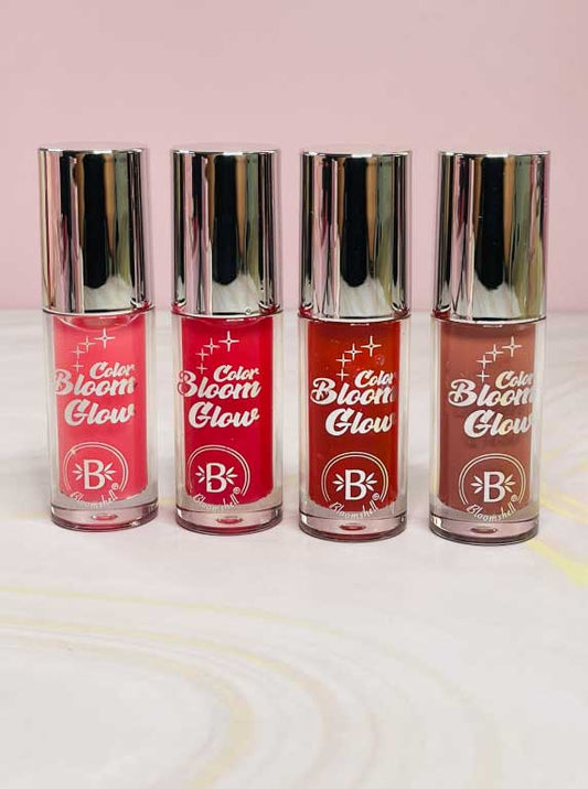 Color bloom glow lip gloss Bloomshell