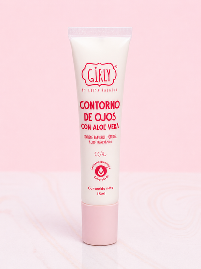 Contorno de ojos con ALOE VERA Girly