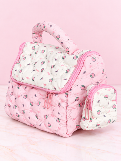 Cosmetiquera Fresitas con cargadera REF OH-26-214