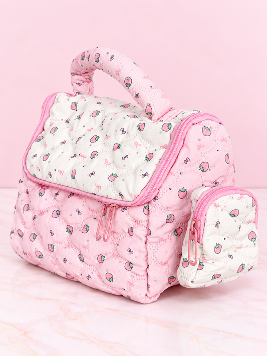 Cosmetiquera Fresitas con cargadera REF OH-26-214